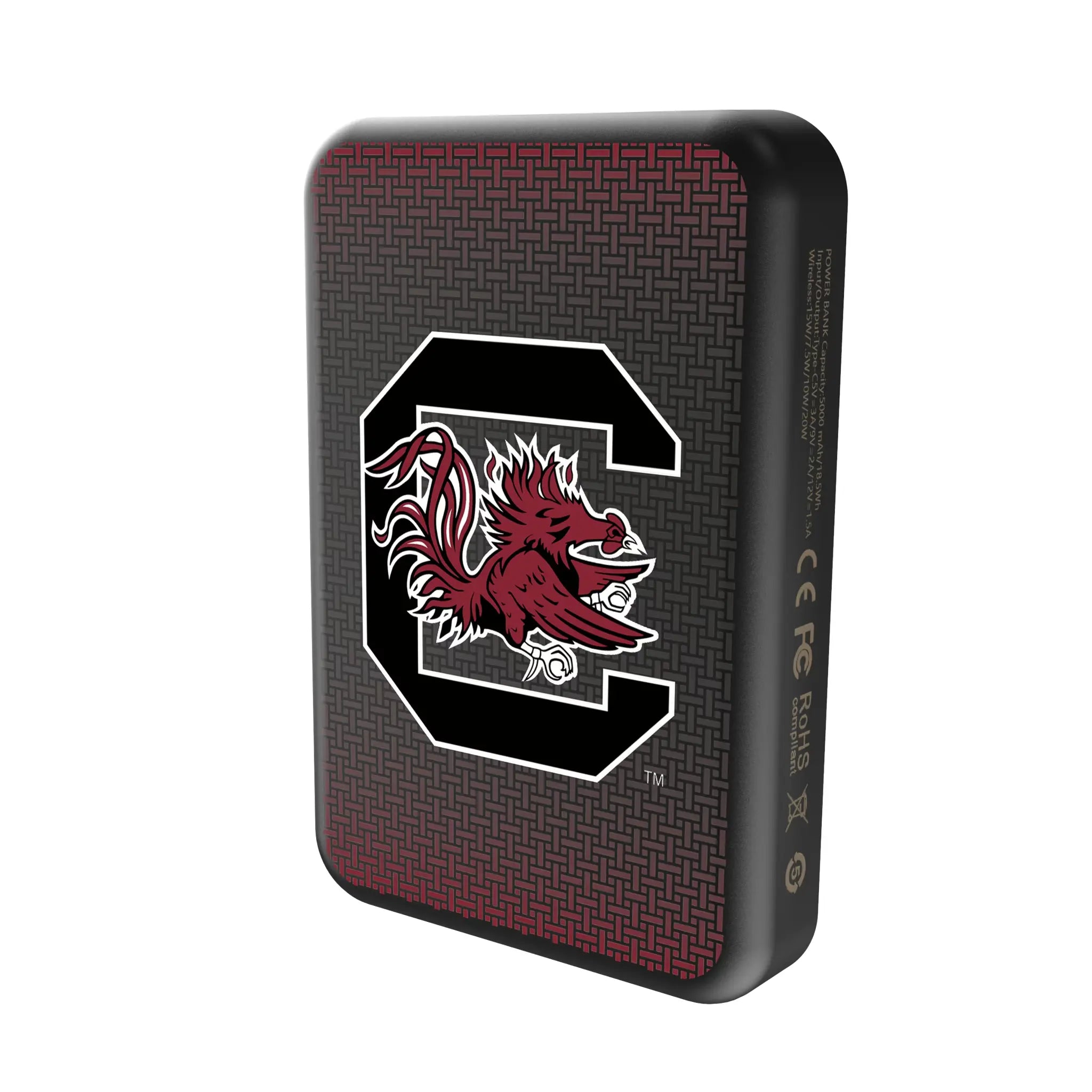 University of South Carolina Gamecocks Linen Wireless Mag Power Bank
