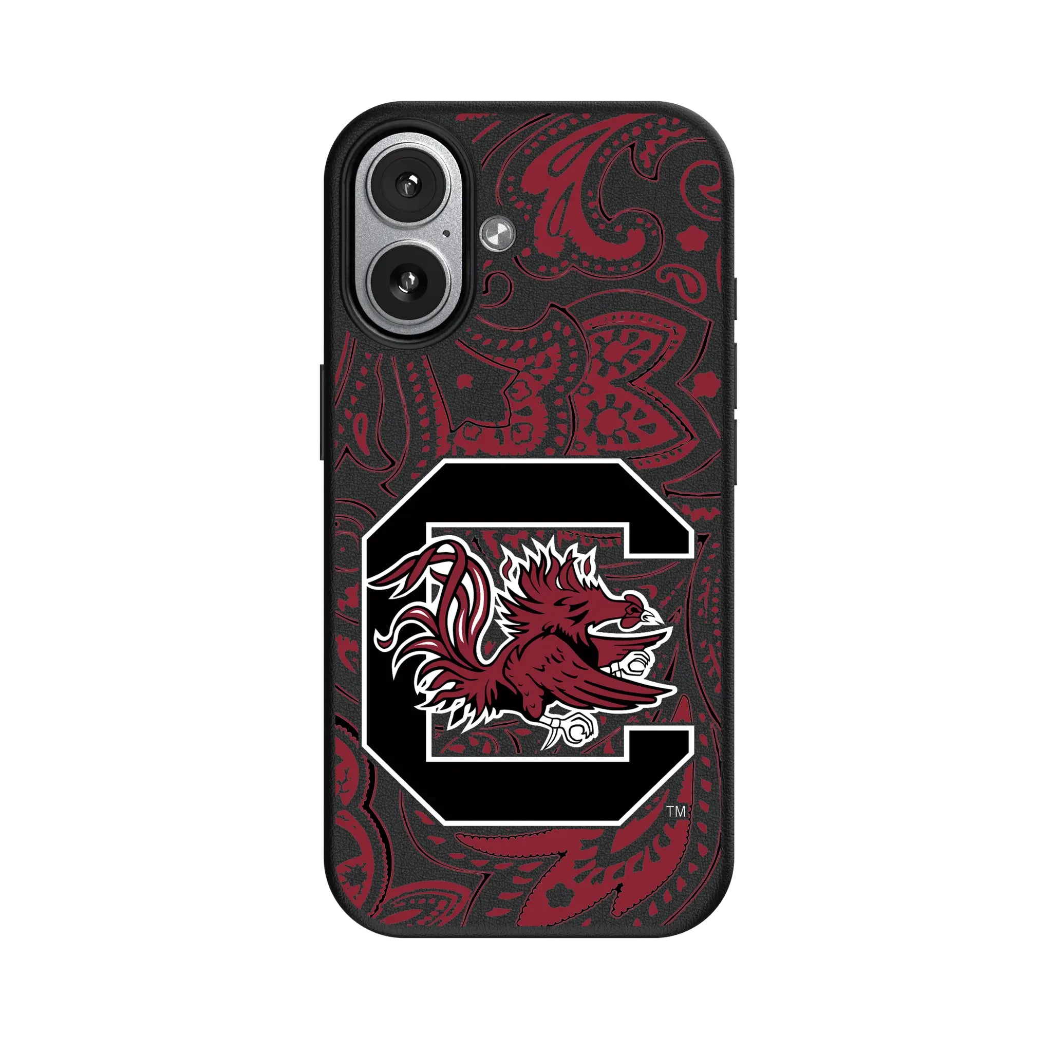 University of South Carolina Gamecocks Paisley MagSafe Compatible Phone Case for Apple iPhone