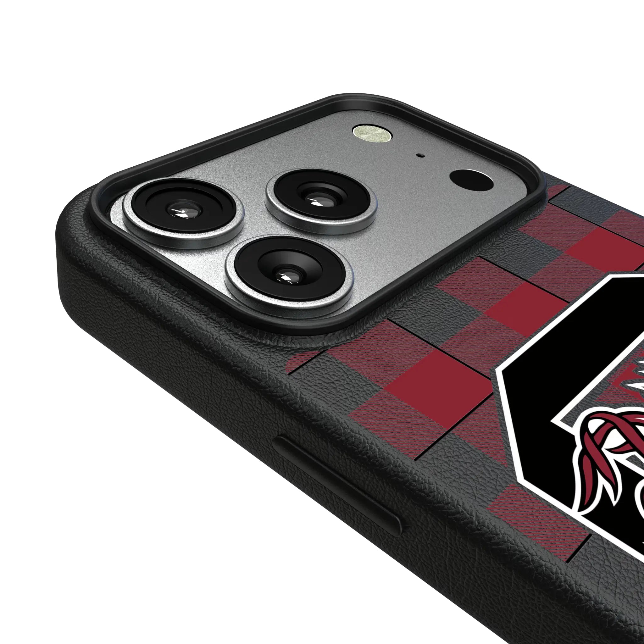 University of South Carolina Gamecocks Plaid MagSafe Compatible Phone Case for Apple iPhone