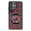 University of South Carolina Gamecocks Plaid MagSafe Compatible Phone Case for Samsung Galaxy