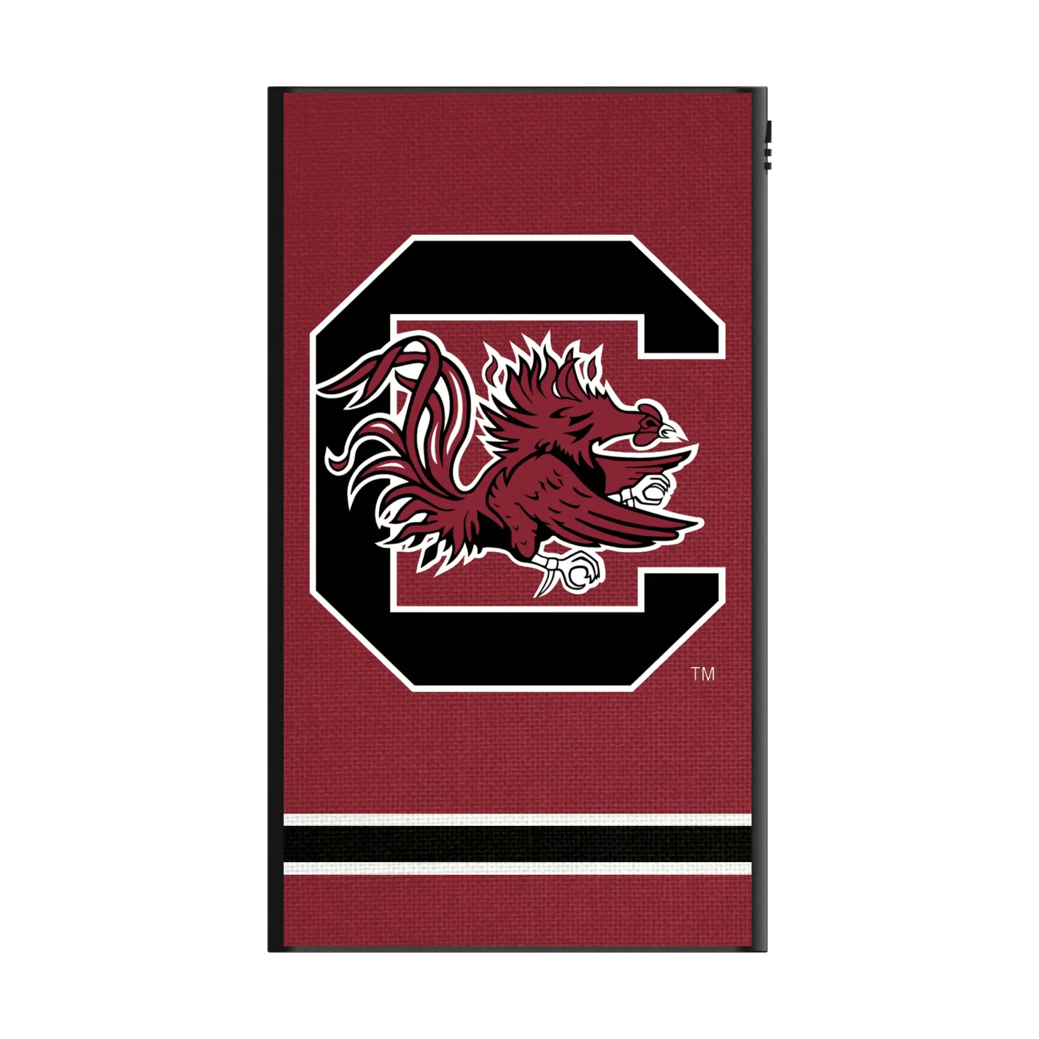 University of South Carolina Gamecocks Stripe 5000mAh Flat Powerbank