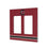 University of South Carolina Gamecocks Stripe Hidden-Screw Light Switch Plate