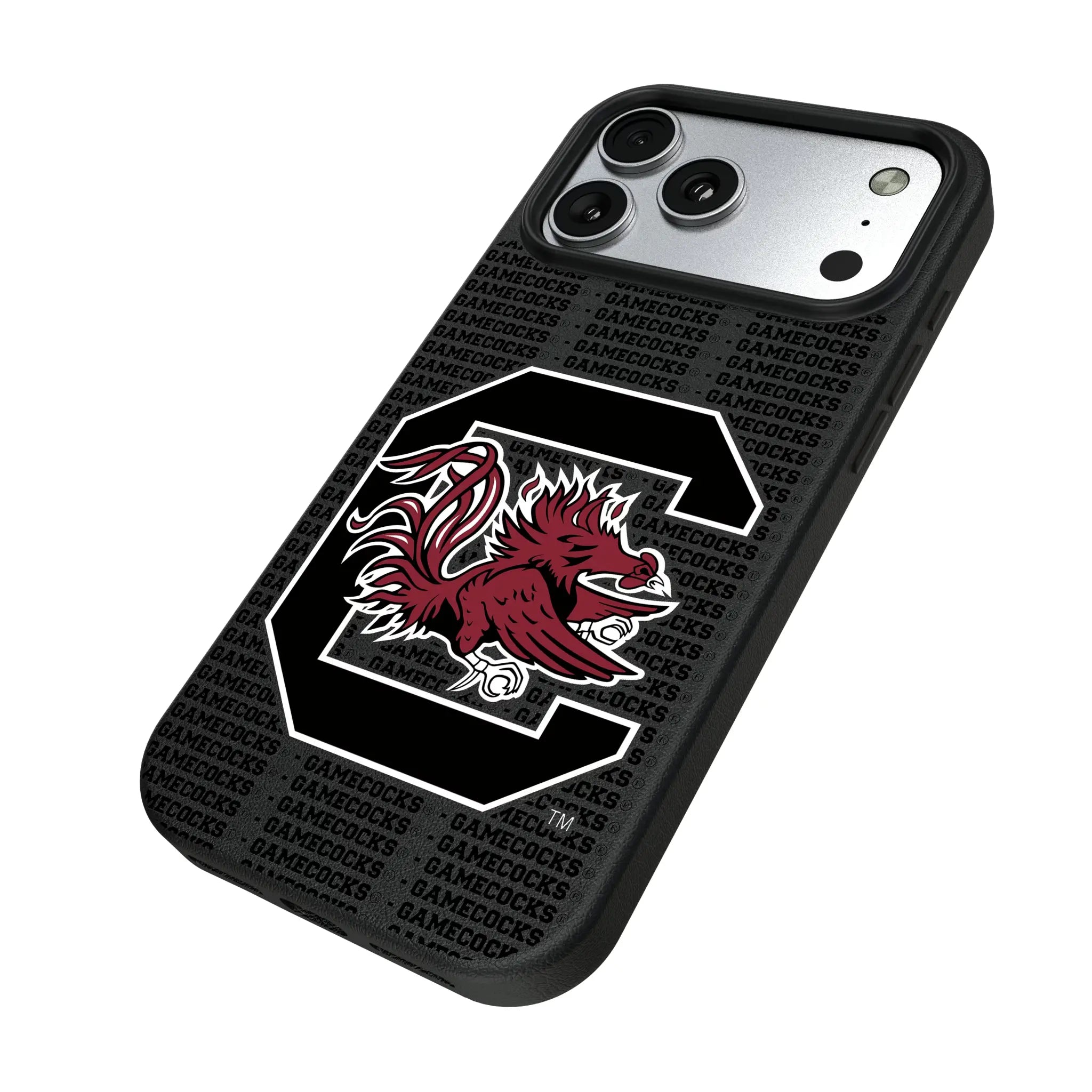University of South Carolina Gamecocks Text Backdrop MagSafe Compatible Phone Case for Apple iPhone