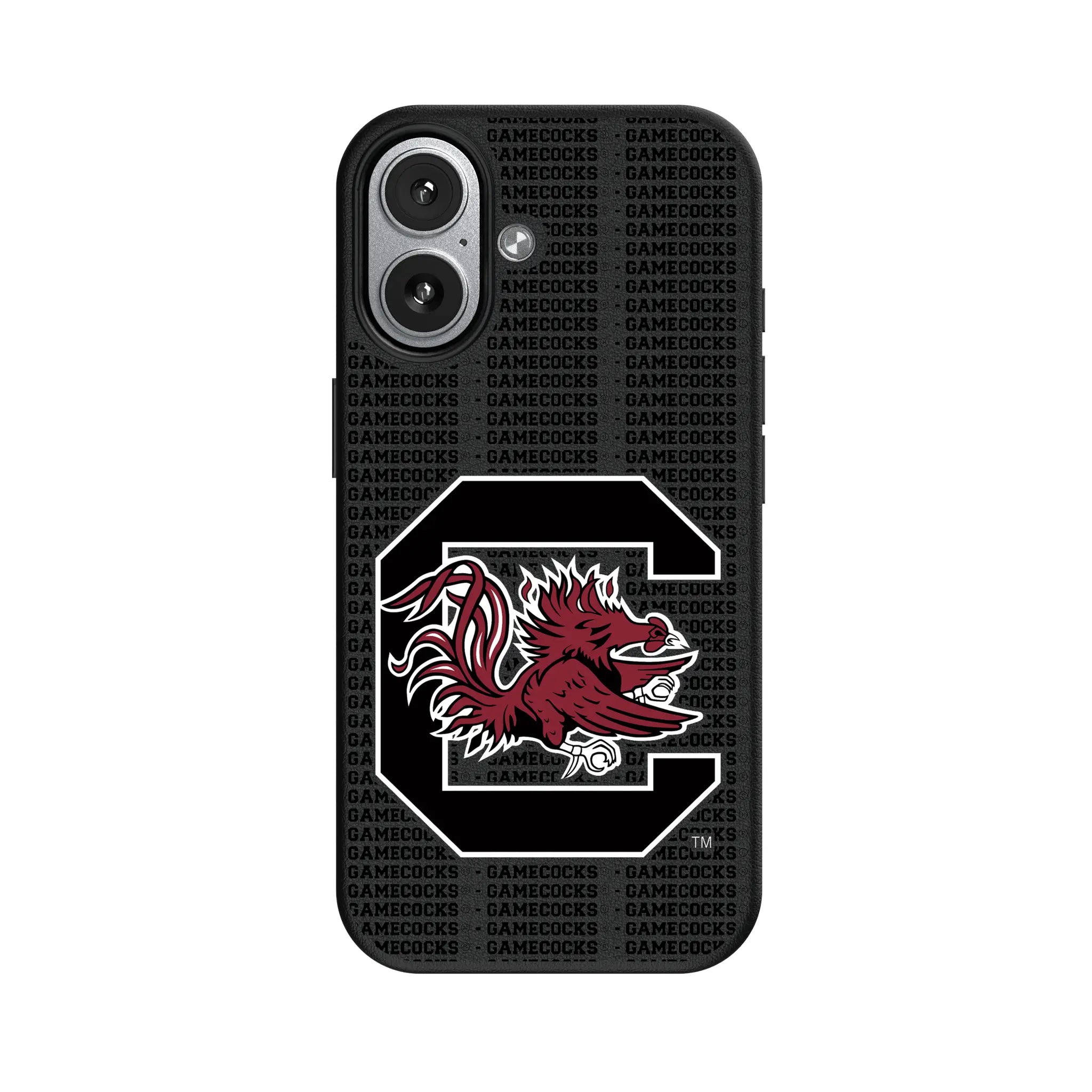 University of South Carolina Gamecocks Text Backdrop MagSafe Compatible Phone Case for Apple iPhone