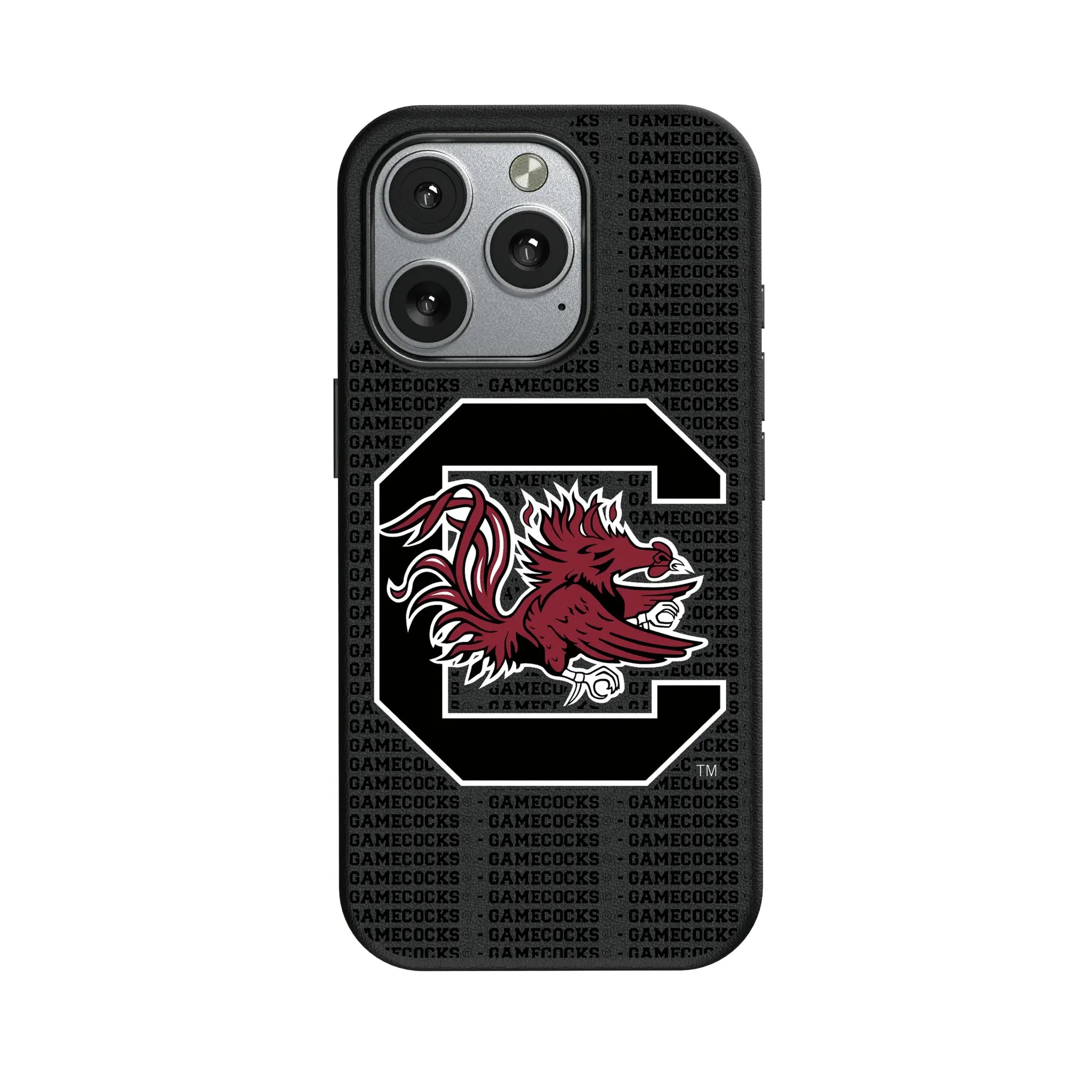 University of South Carolina Gamecocks Text Backdrop MagSafe Compatible Phone Case for Apple iPhone