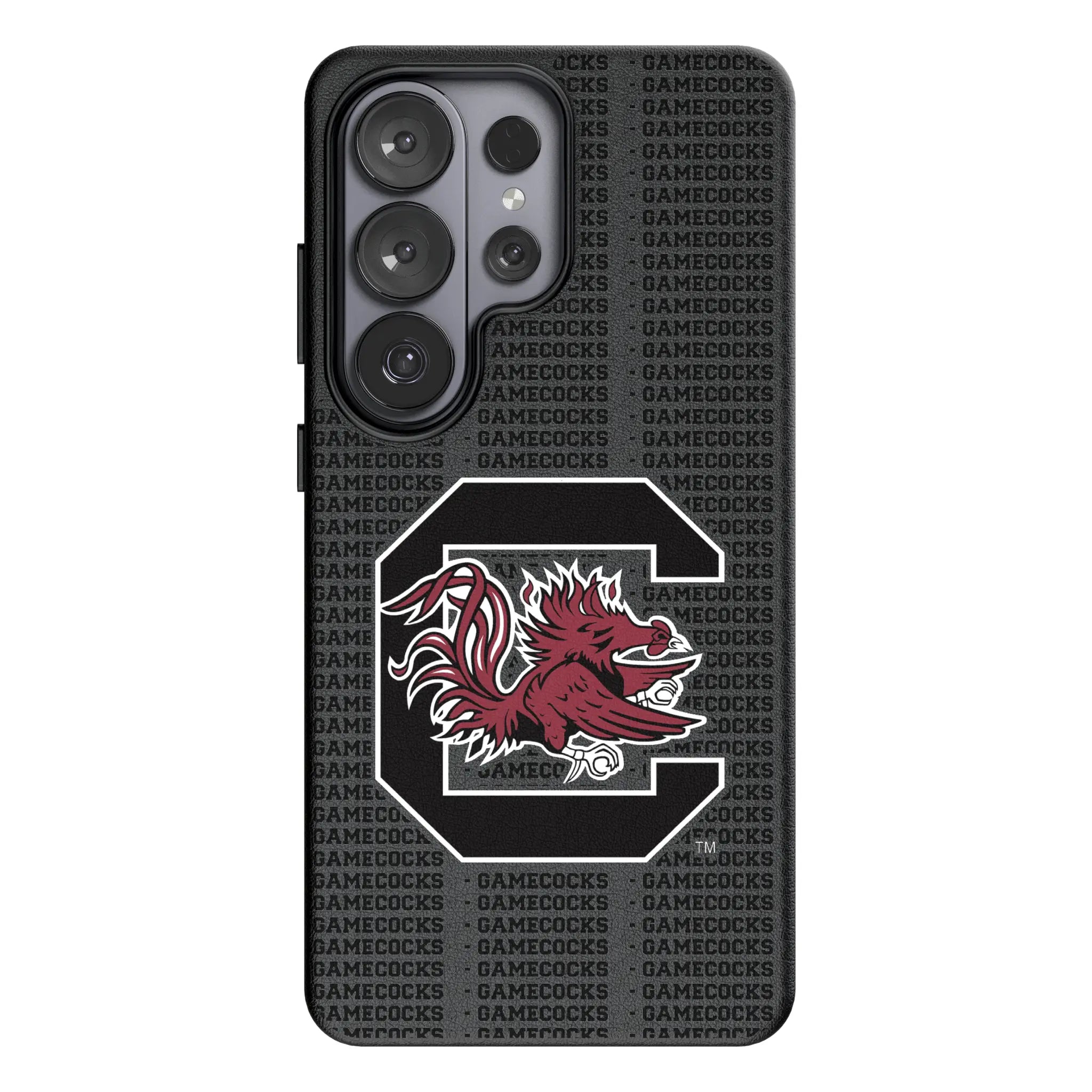 University of South Carolina Gamecocks Text Backdrop MagSafe Compatible Phone Case for Samsung Galaxy