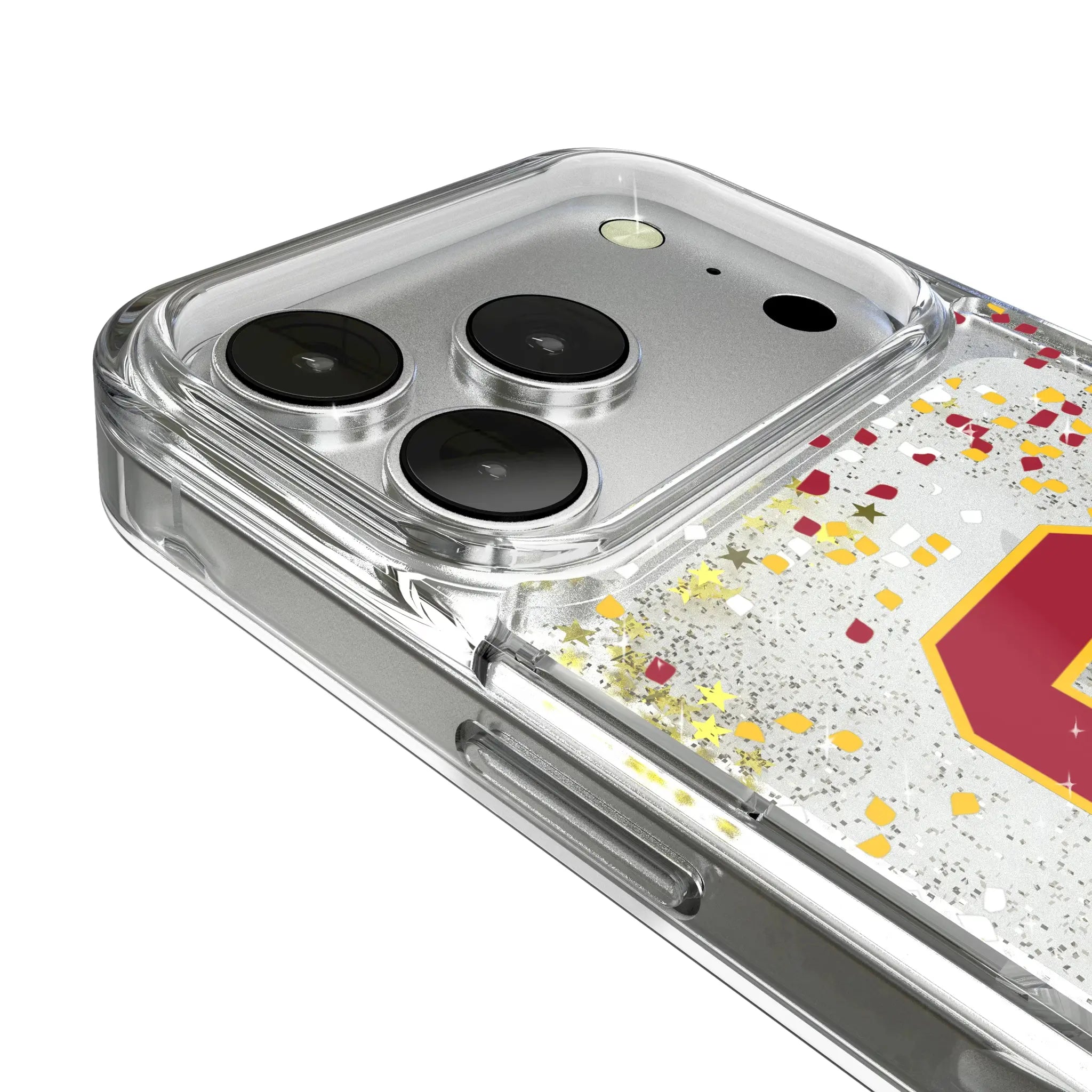 University of Southern California Trojans Confetti Glitter Phone Case