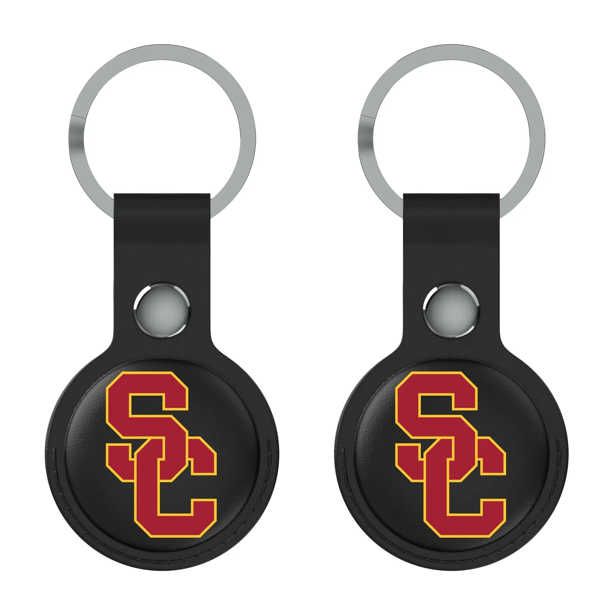 University of Southern California Trojans Insignia Black Airtag Holder 2-Pack