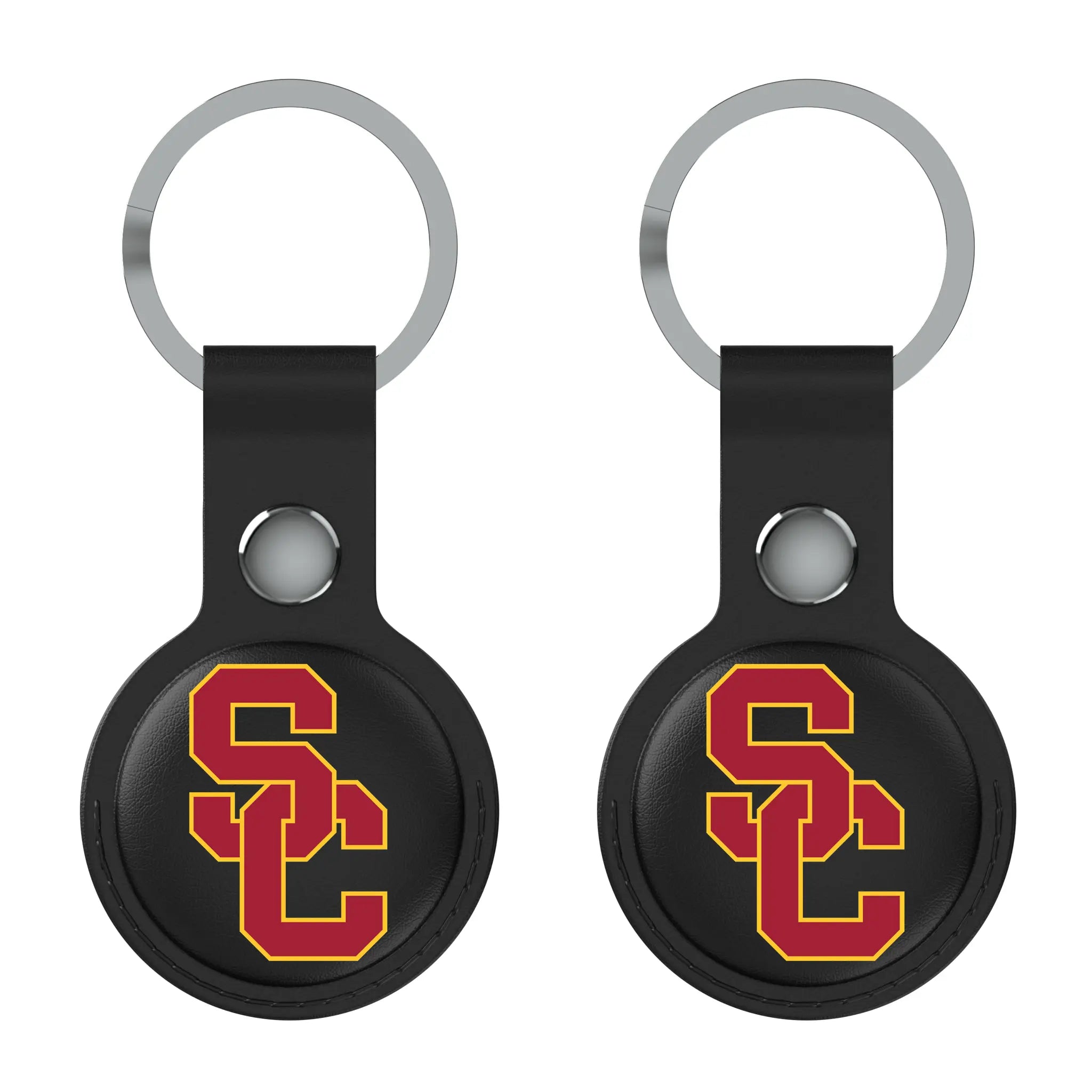 University of Southern California Trojans Insignia Black Airtag Holder 2-Pack