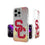 University of Southern California Trojans Linen Glitter Phone Case