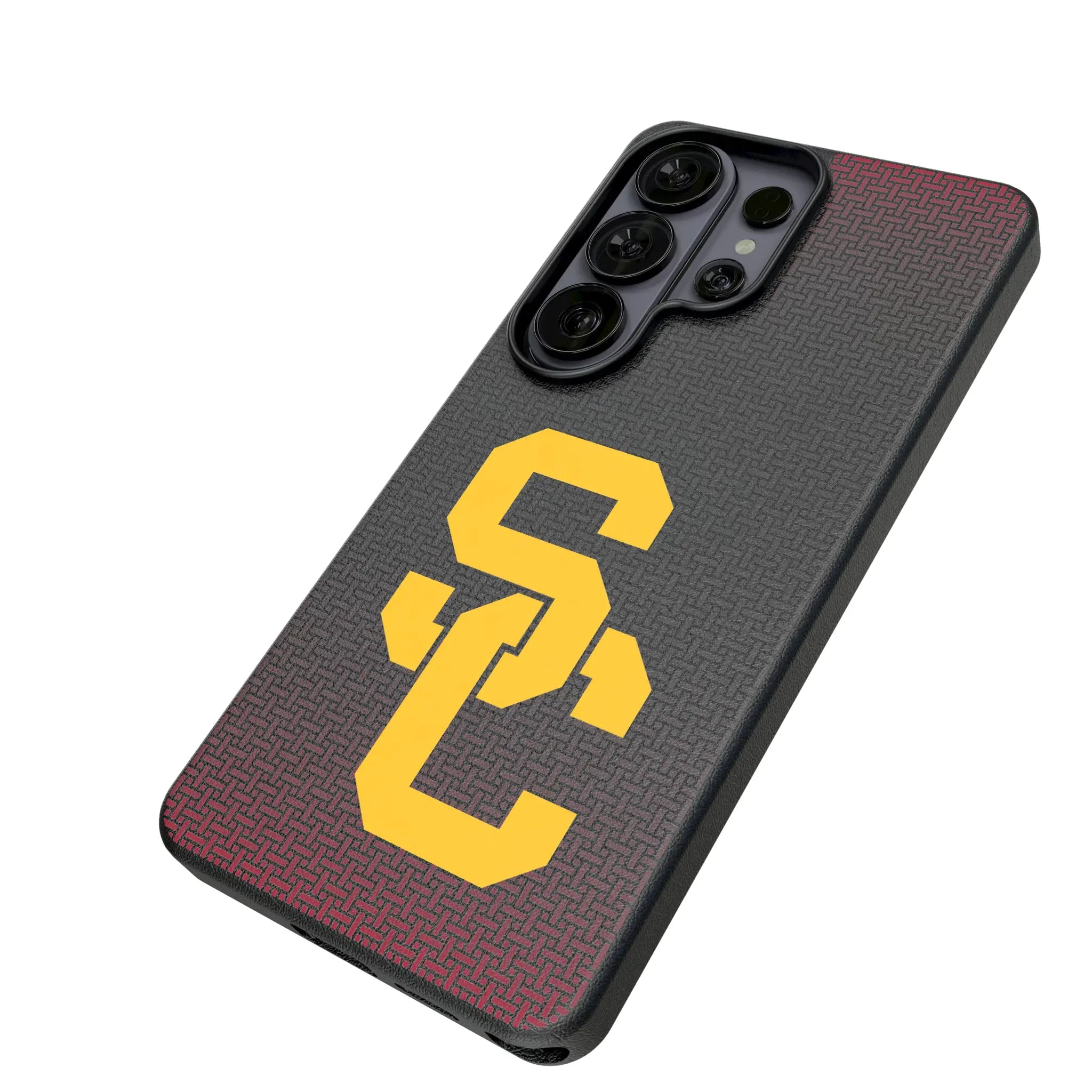 University of Southern California Trojans Linen MagSafe Compatible Phone Case for Samsung Galaxy