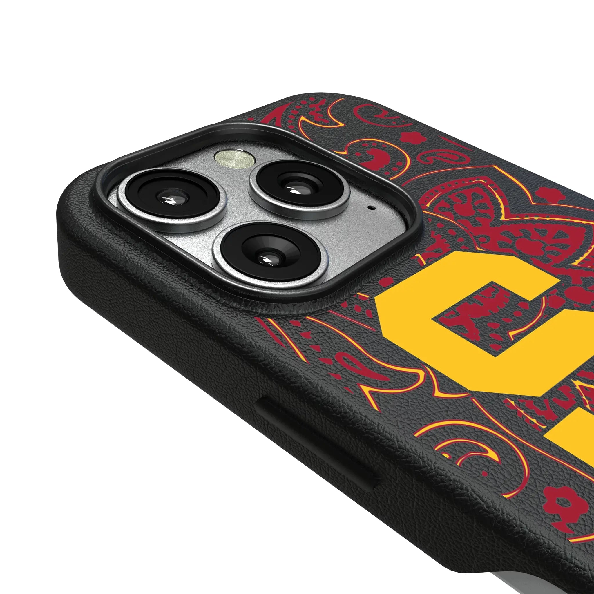 University of Southern California Trojans Paisley MagSafe Compatible Phone Case for Apple iPhone