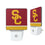 University of Southern California Trojans Stripe Night Light 2-Pack