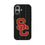 University of Southern California Trojans Text Backdrop MagSafe Compatible Phone Case for Apple iPhone