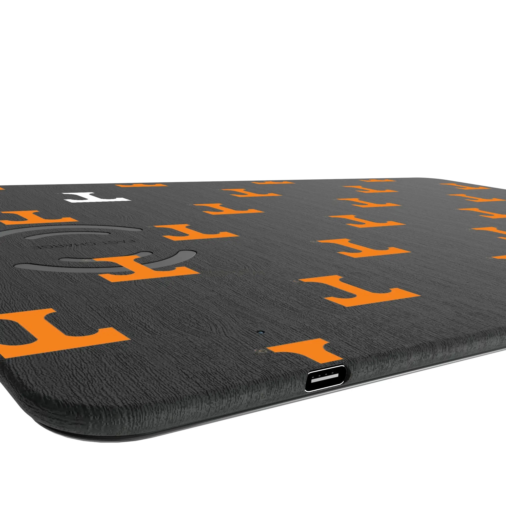 University of Tennessee Volunteers Fashion Pattern 15-Watt Wireless Charger and Mouse Pad