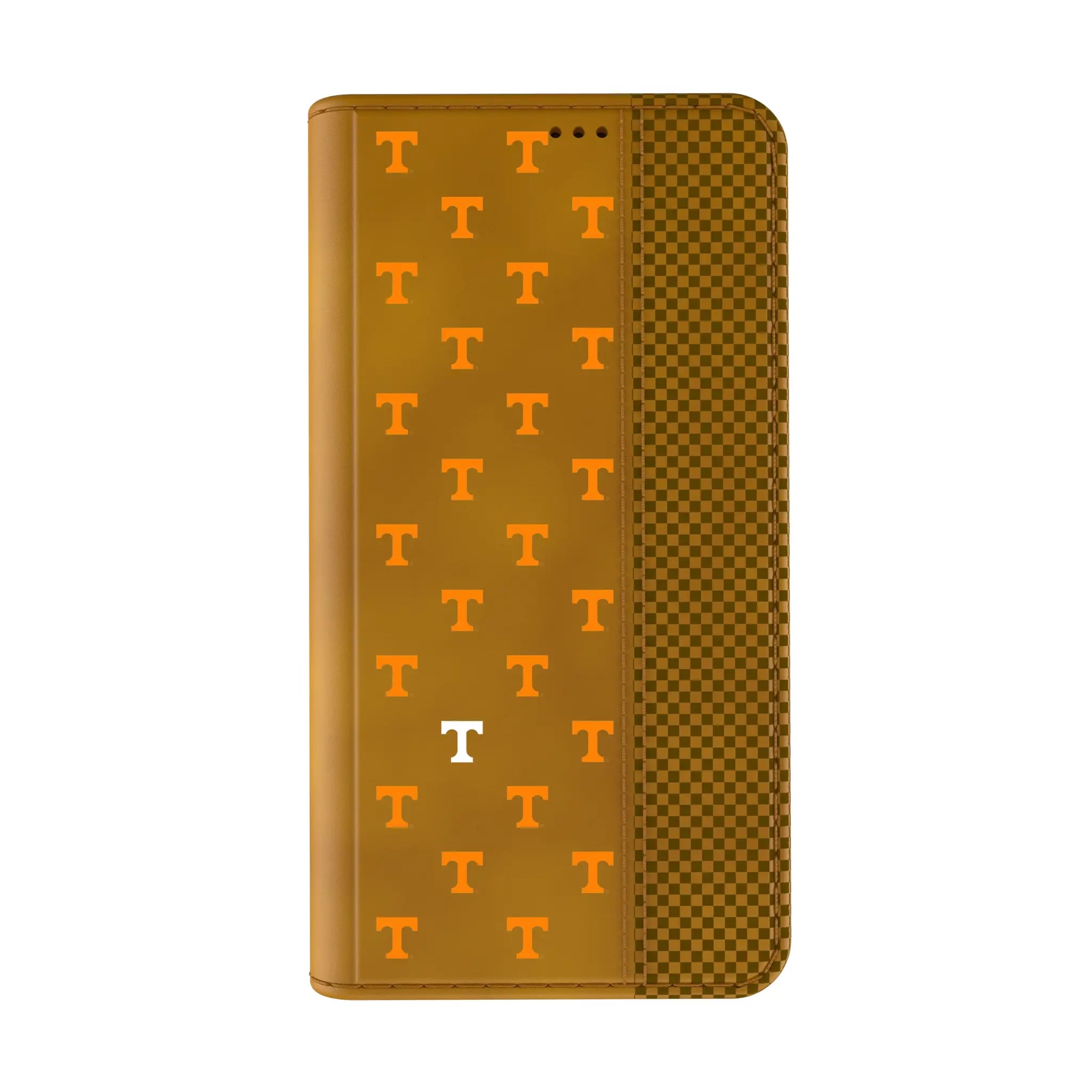 University of Tennessee Volunteers Fashion Pattern Folio Phone Case for Apple iPhone