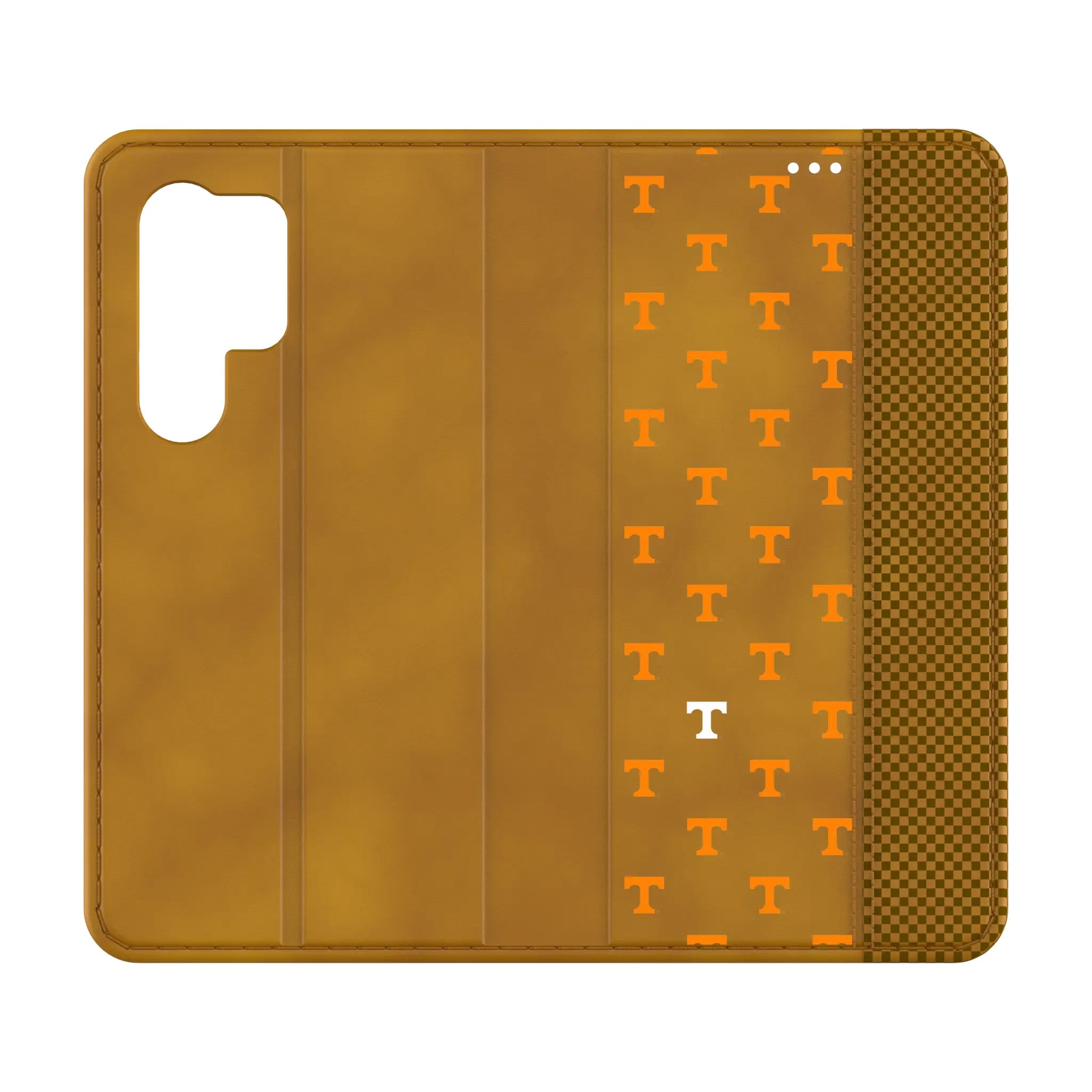 University of Tennessee Volunteers Fashion Pattern Folio Phone Case for Samsung Galaxy