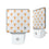 University of Tennessee Volunteers Fashion Pattern Night Light 2-Pack