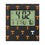University of Tennessee Volunteers Fashion Pattern Wall Clock