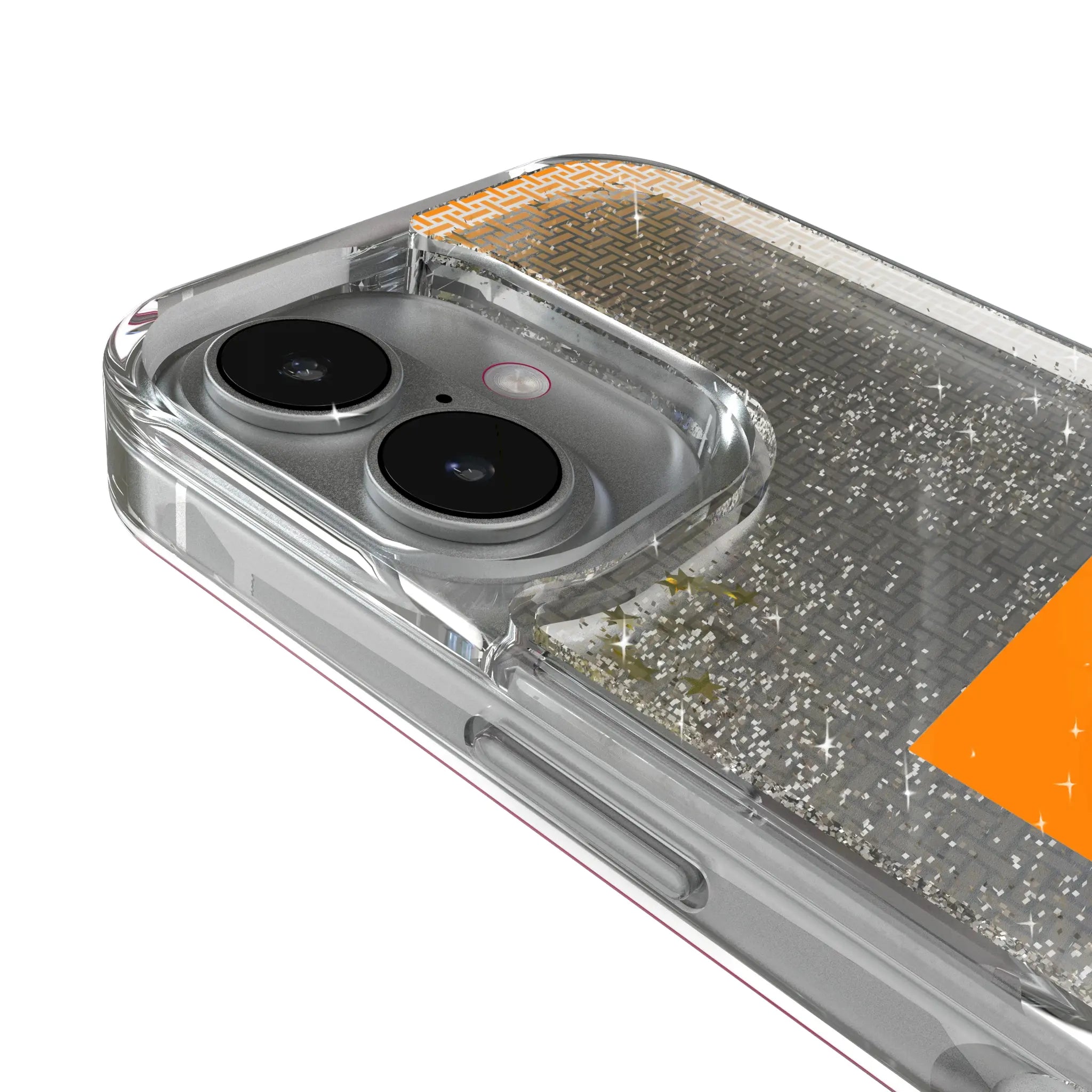 University of Tennessee Volunteers Linen Glitter Phone Case
