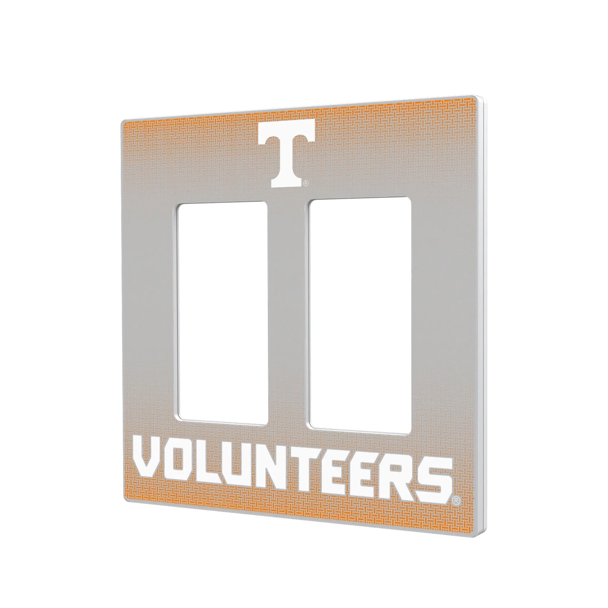 University of Tennessee Volunteers Linen Hidden-Screw Light Switch Plate