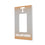 University of Tennessee Volunteers Linen Hidden-Screw Light Switch Plate