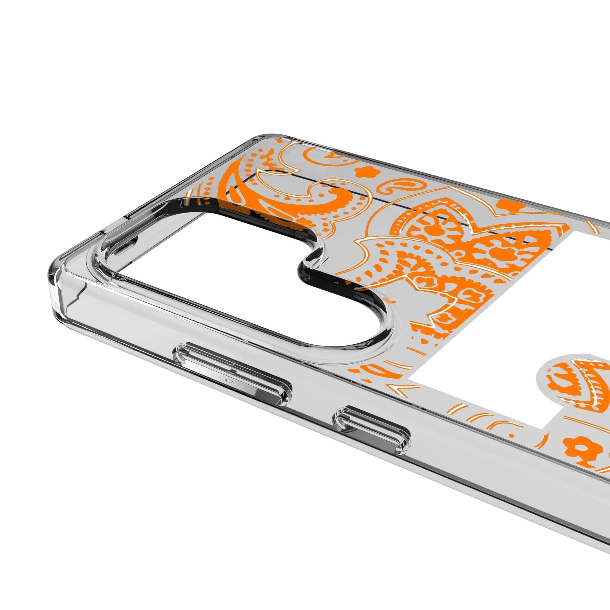 University of Tennessee Volunteers Paisley Clear Phone Case for Samsung Galaxy