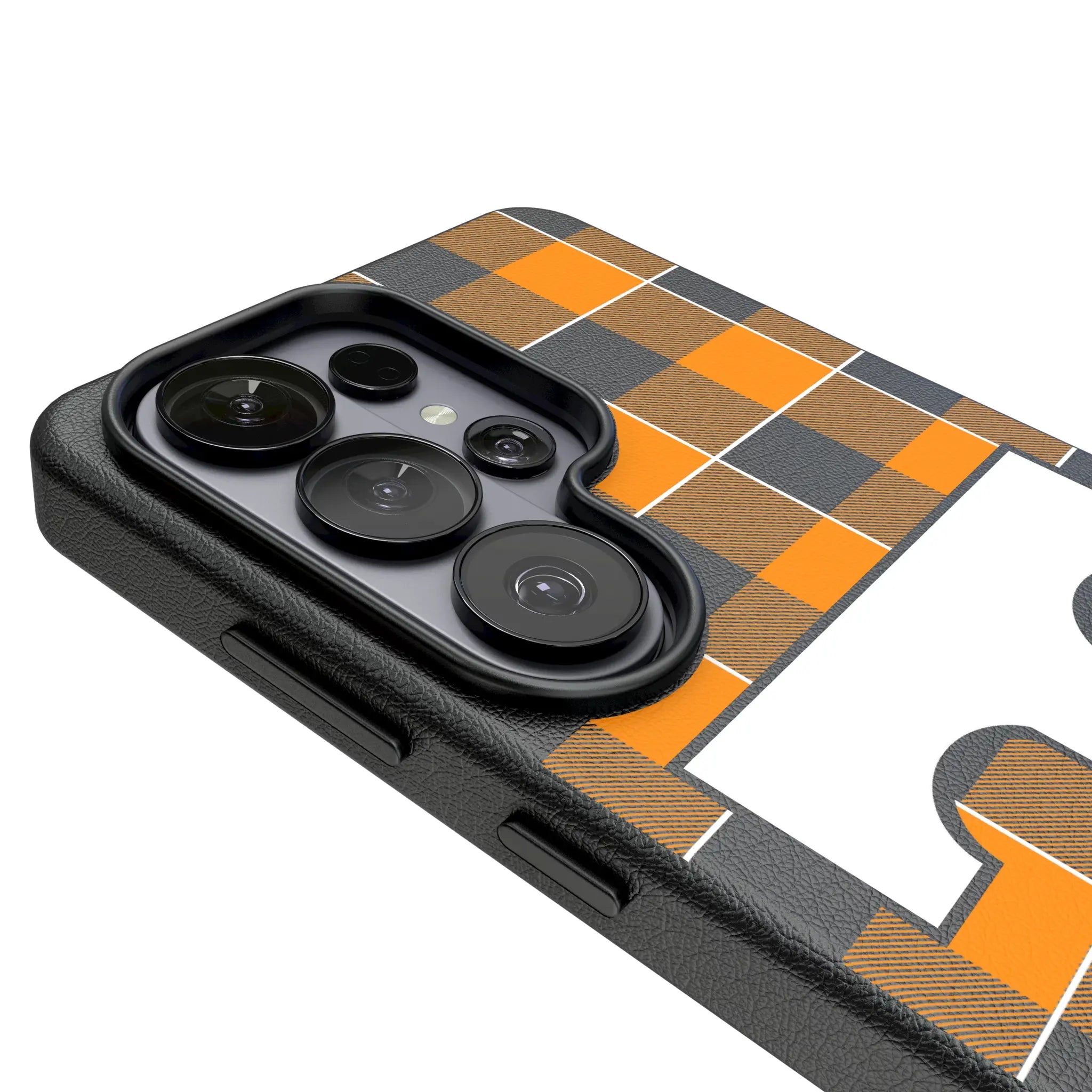 University of Tennessee Volunteers Plaid MagSafe Compatible Phone Case for Samsung Galaxy