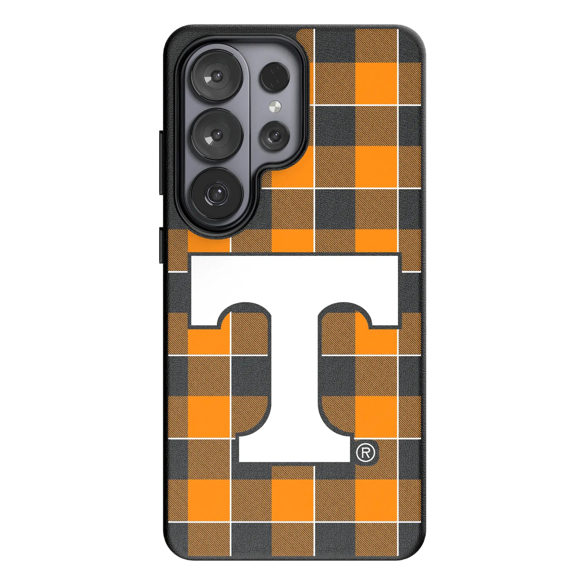 University of Tennessee Volunteers Plaid MagSafe Compatible Phone Case for Samsung Galaxy