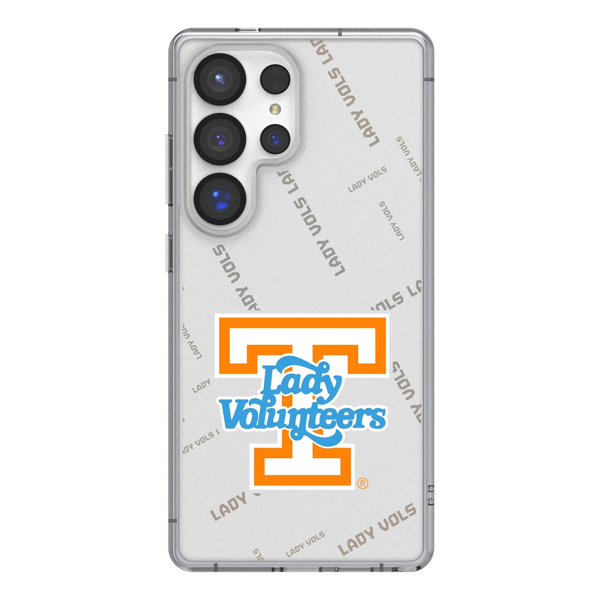 University of Tennessee Volunteers Quadtile Clear Phone Case for Samsung Galaxy