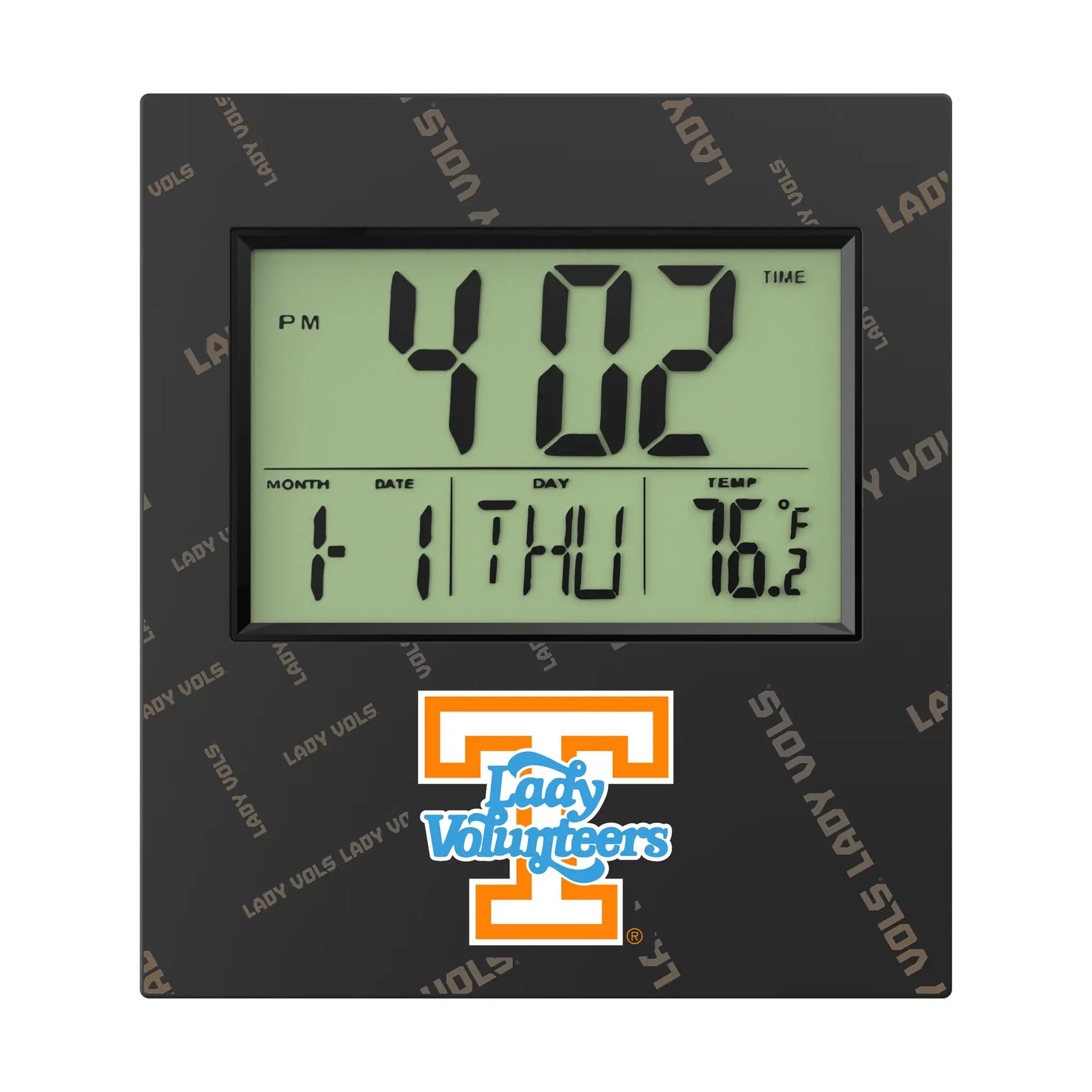 University of Tennessee Volunteers Quadtile Wall Clock