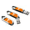 University of Tennessee Volunteers Solid USB 32GB Clip Style Flash Drive
