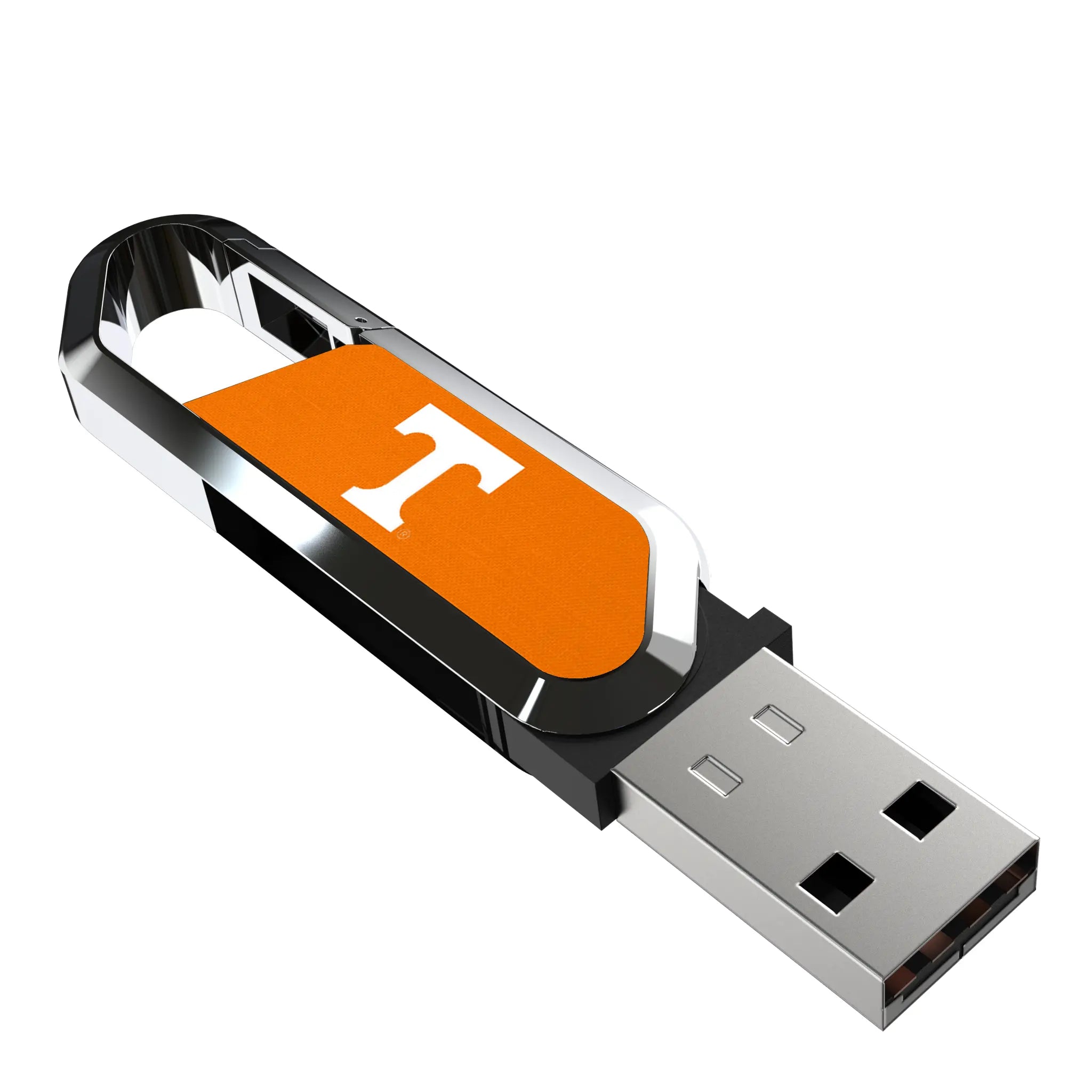 University of Tennessee Volunteers Solid USB 32GB Clip Style Flash Drive