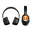 University of Tennessee Volunteers Stripe Wireless Over-Ear BT Headphones With Case