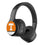 University of Tennessee Volunteers Stripe Wireless Over-Ear BT Headphones With Case