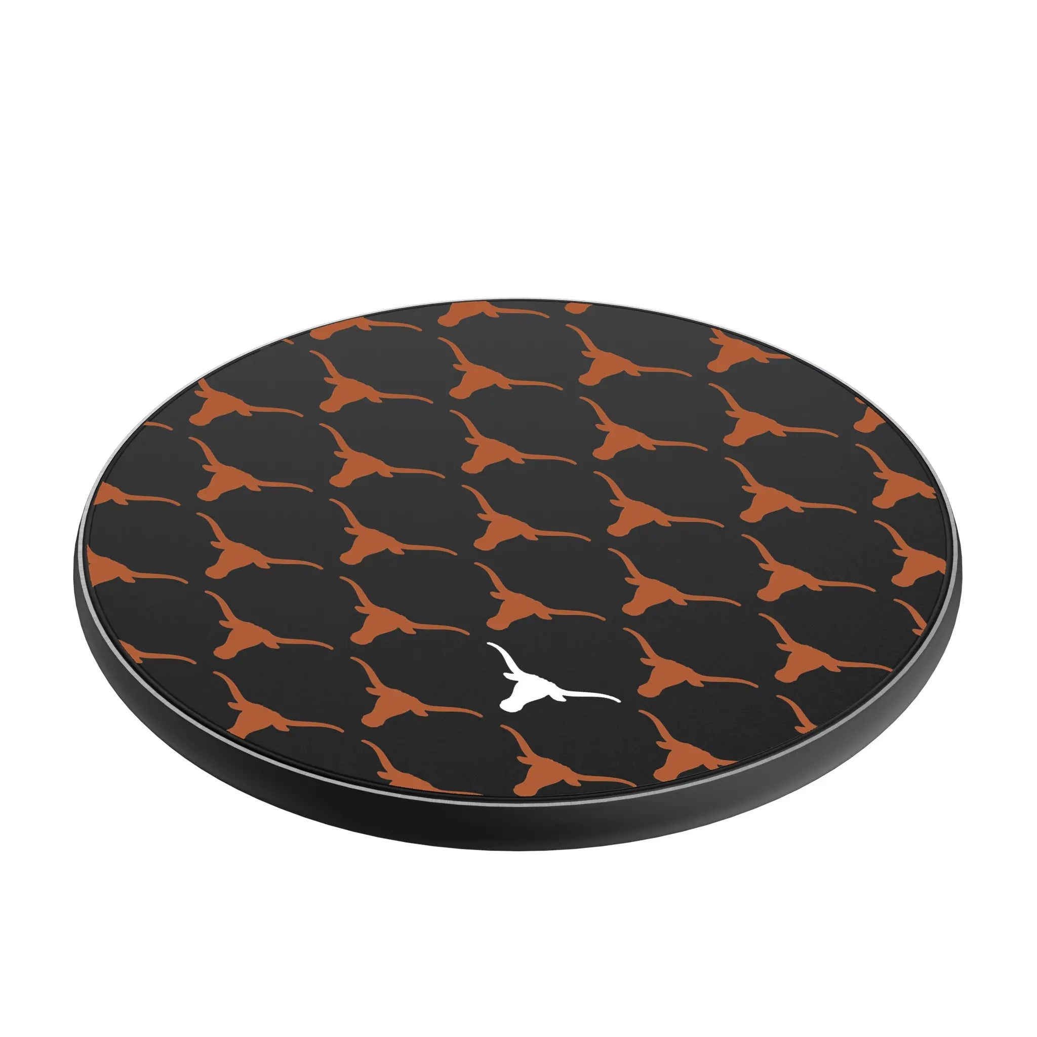 University of Texas Longhorns Fashion Pattern 15-Watt Wireless Charger