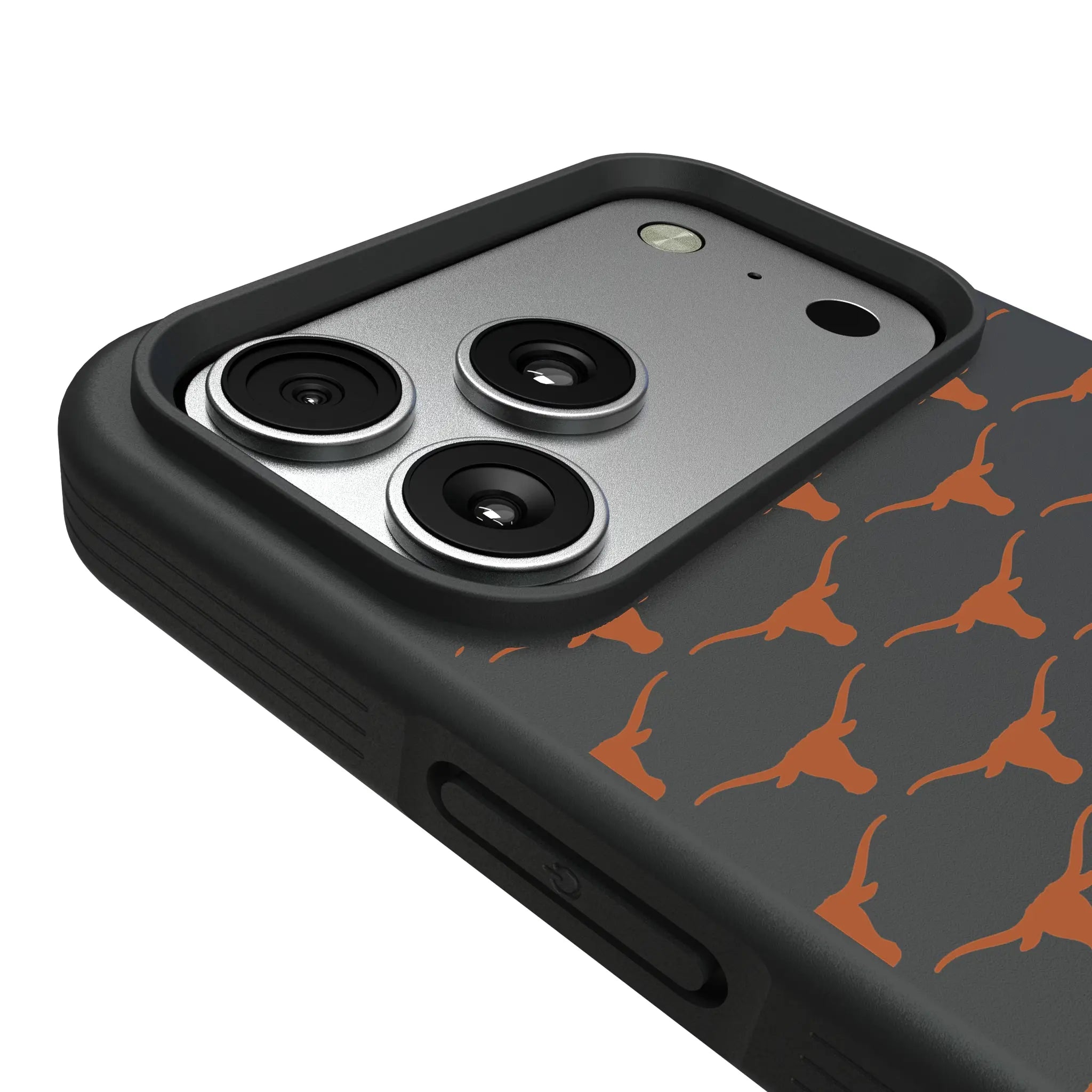 University of Texas Longhorns Fashion Pattern Bump Phone Case for Apple iPhone