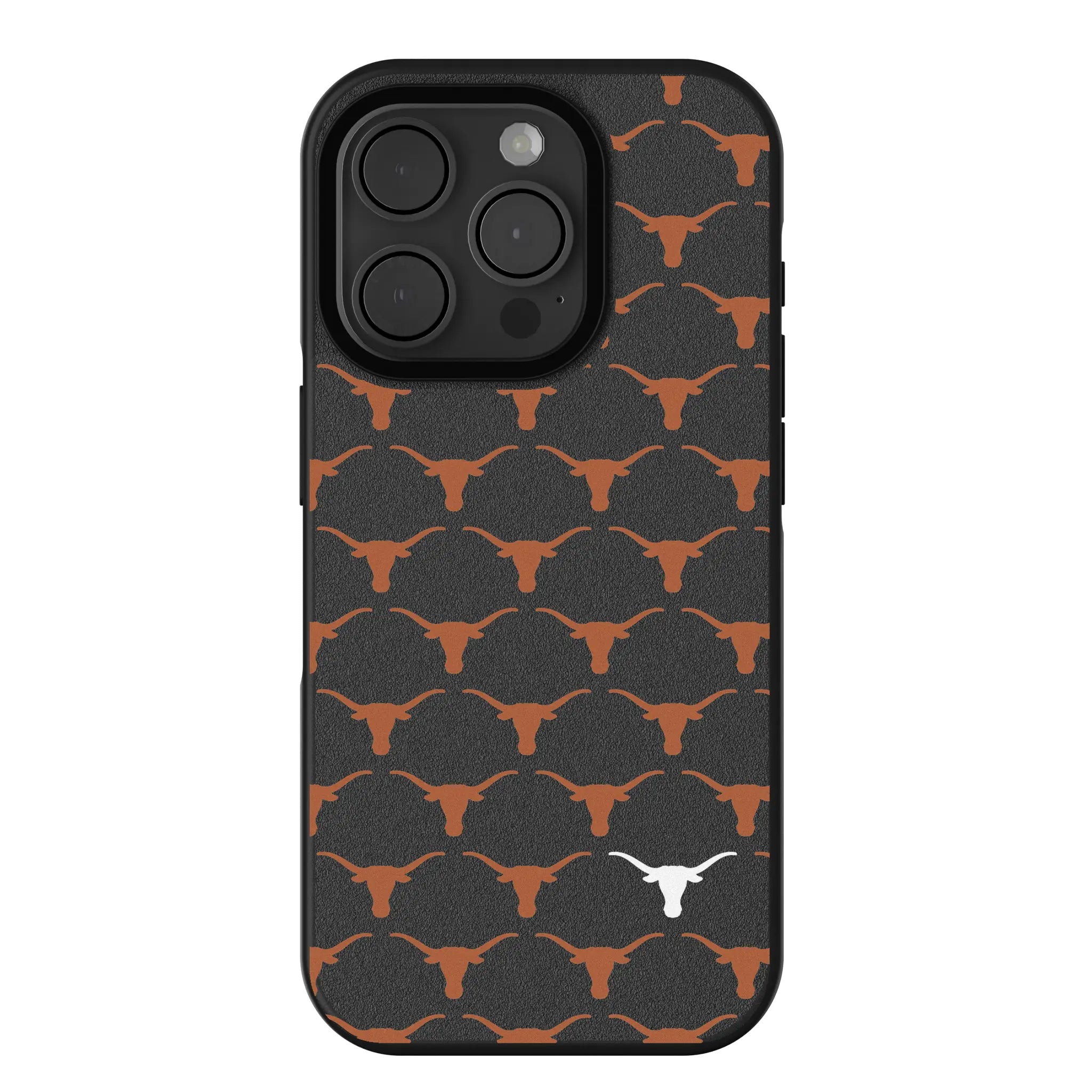 University of Texas Longhorns Fashion Pattern Bump Phone Case for Apple iPhone
