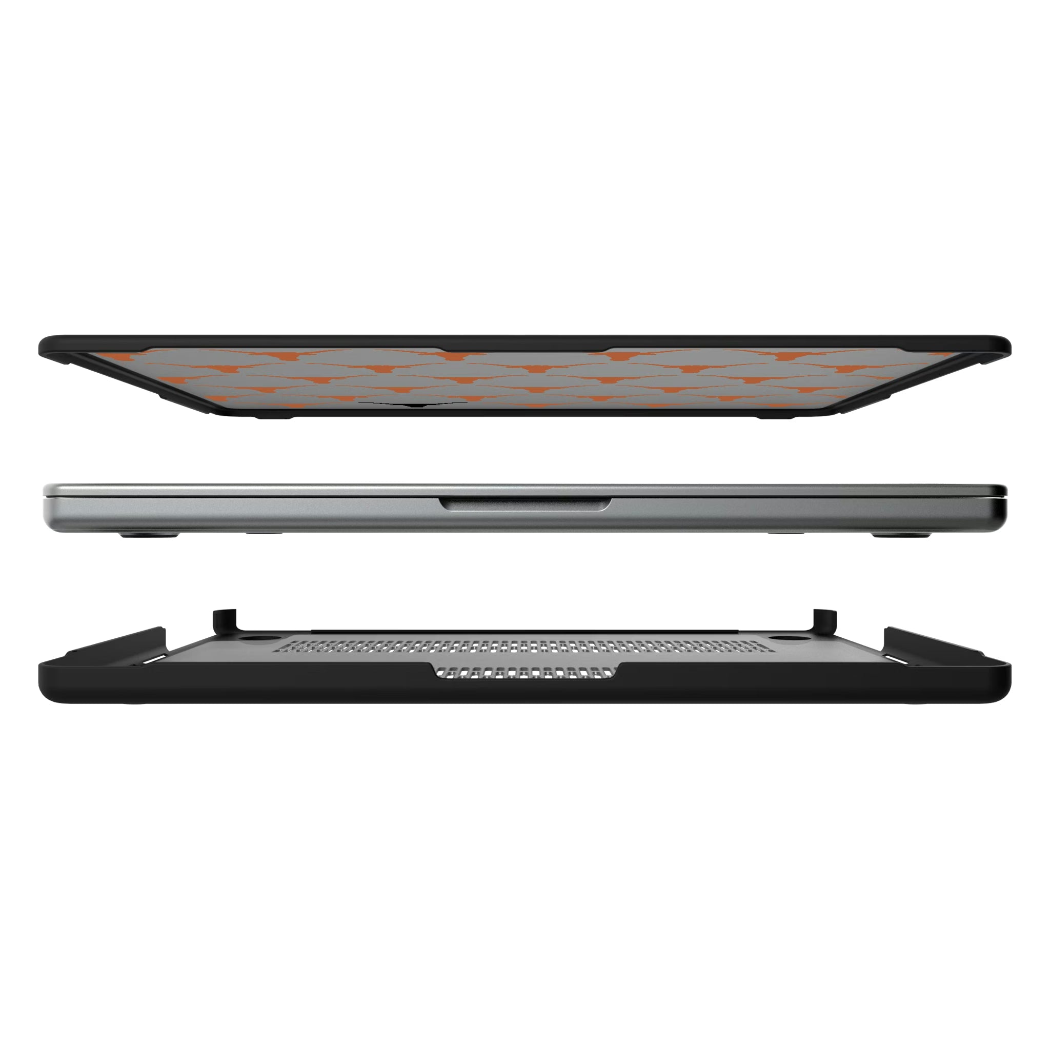 University of Texas Longhorns Fashion Pattern Laptop Case for Apple MacBook - Sports Gifts, Sports Memorabilia, Sports Collectibles, Fan Shop