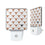 University of Texas Longhorns Fashion Pattern Night Light 2-Pack