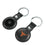 University of Texas Longhorns Insignia Black Airtag Holder 2-Pack