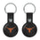 University of Texas Longhorns Insignia Black Airtag Holder 2-Pack