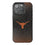 University of Texas Longhorns Linen Bling Phone Case for Apple iPhone