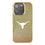 University of Texas Longhorns Linen Bling Phone Case for Apple iPhone