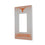 University of Texas Longhorns Linen Hidden-Screw Light Switch Plate