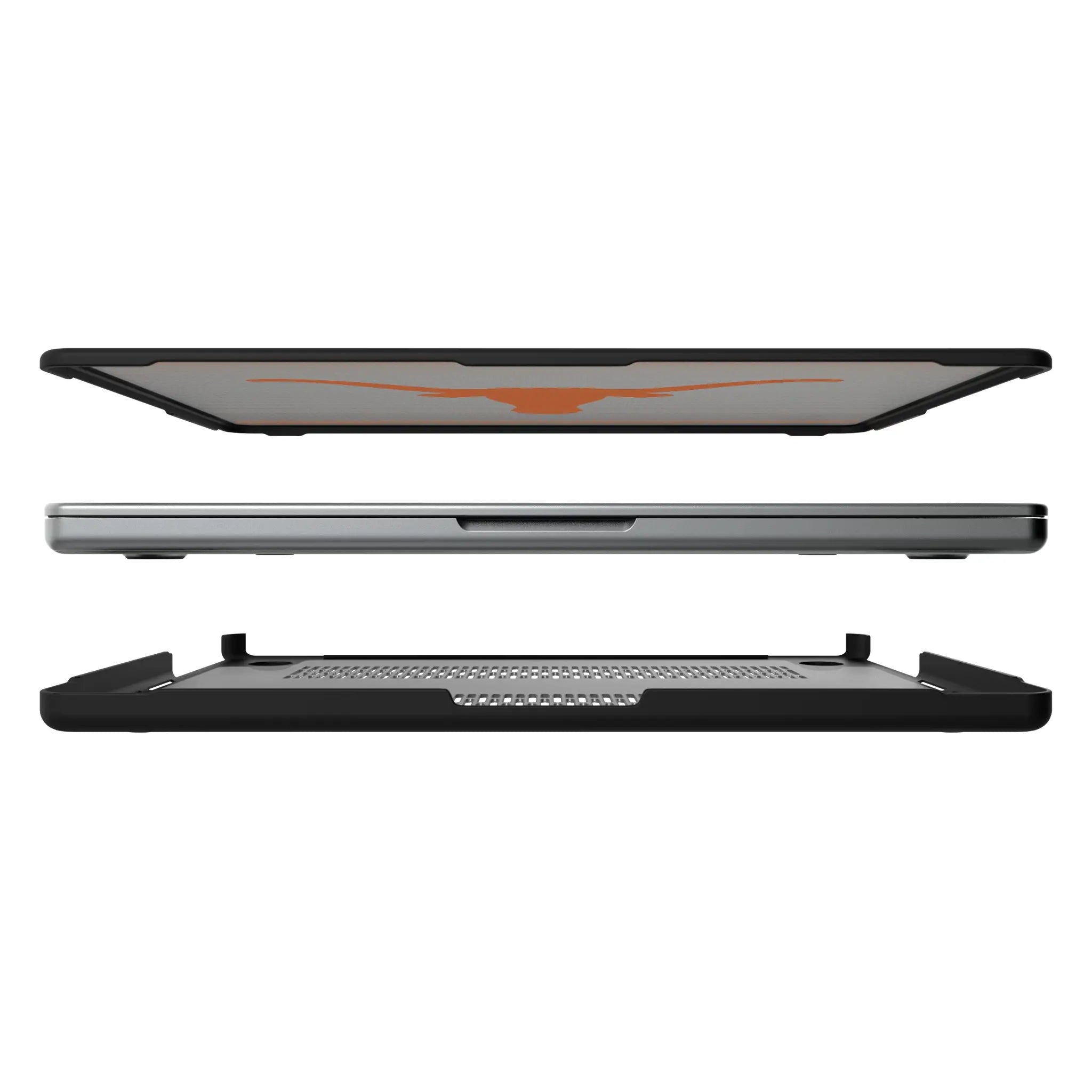 University of Texas Longhorns Linen Laptop Case for Apple MacBook