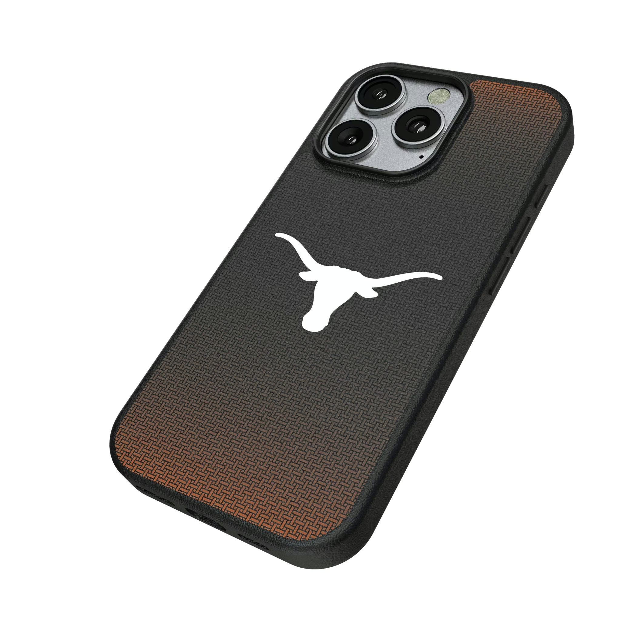 University of Texas Longhorns Linen MagSafe Compatible Phone Case for Apple iPhone - Sports Gifts, Sports Memorabilia, Sports Collectibles, Fan Shop