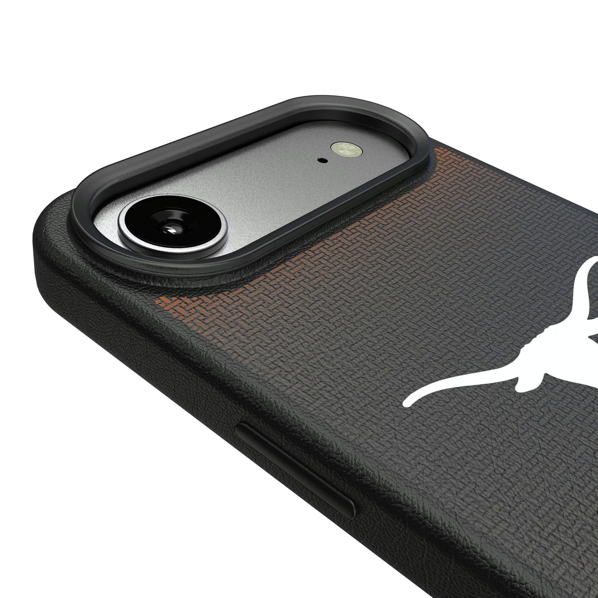 University of Texas Longhorns Linen MagSafe Compatible Phone Case for Apple iPhone - Sports Gifts, Sports Memorabilia, Sports Collectibles, Fan Shop