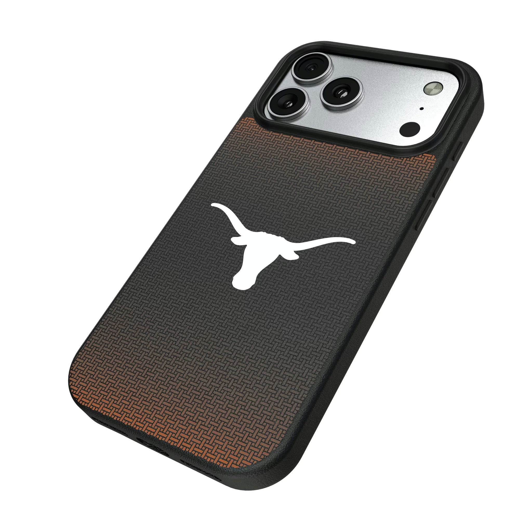 University of Texas Longhorns Linen MagSafe Compatible Phone Case for Apple iPhone - Sports Gifts, Sports Memorabilia, Sports Collectibles, Fan Shop