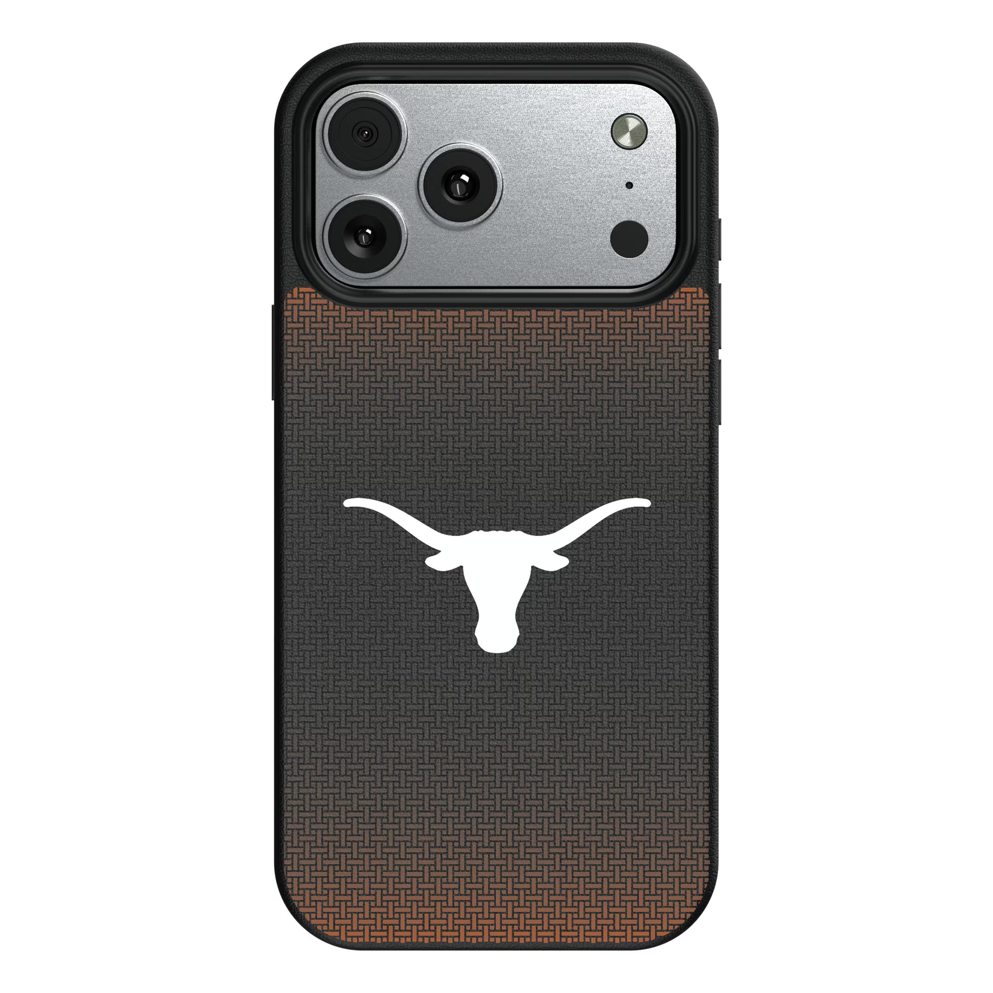 University of Texas Longhorns Linen MagSafe Compatible Phone Case for Apple iPhone - Sports Gifts, Sports Memorabilia, Sports Collectibles, Fan Shop